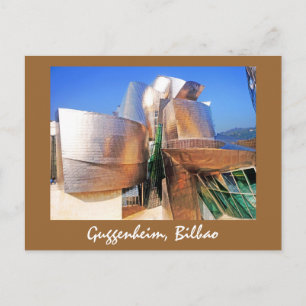Guggenheim Museum / Bilbao, Spanien Postkarte