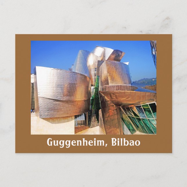 Guggenheim Museum / Bilbao, Spanien Postkarte (Vorderseite)