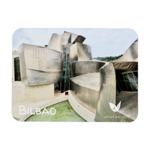 Guggenheim-Museum im Kühlschrankmagnet Bilbao Magnet
