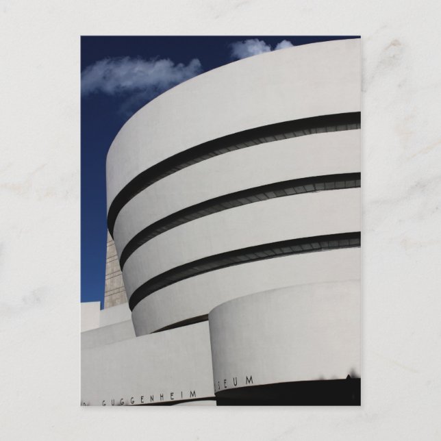 Guggenheim Museum in New York City Postkarte (Vorderseite)
