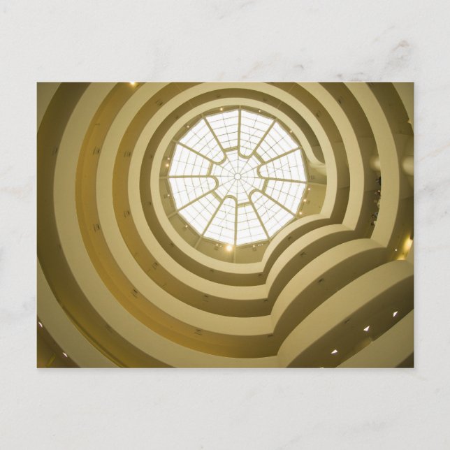 Guggenheim-Museum Postkarte (Vorderseite)