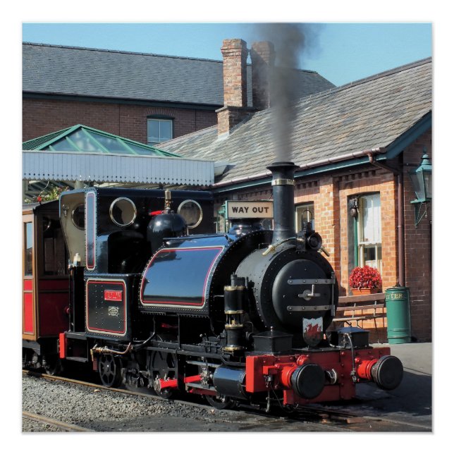 GUH-DAMPFTRAINS POSTER (Vorderseite)