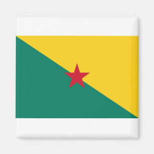 Guiana - Flagge Drapeau de la Guyane Magnet