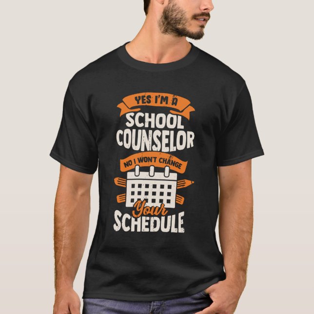 Guidance School Counselor Gift T-Shirt (Vorderseite)