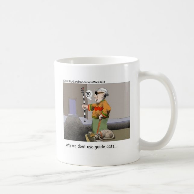 Guide Cats Funny Cat Geschenke & Sammlerstücke Kaffeetasse (Rechts)