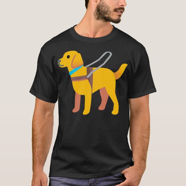 Guide Dog Seeing Eye Dog T-Shirt (Vorderseite)