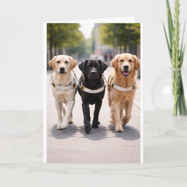 Guide Dog Team Announcement Forward Together  Ankündigung (Vorderseite)