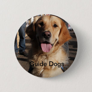 Guide Dogs Abzeichen Button