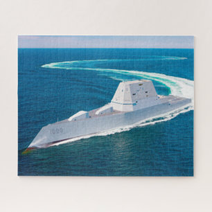 GUIDED-MISSILE DESTROYER - DDG-1000 (16x20 INCH) Puzzle