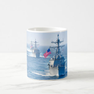GUIDED-MISSILE DESTROYER - DDG-102-Tasse Kaffeetasse