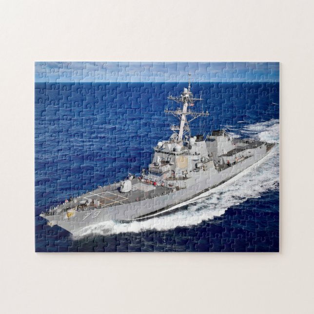 GUIDED-MISSILE DESTROYER - DDG-79 (11x14 INCH) Puzzle (Horizontal)
