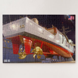 GUIDED-MISSILE DESTROYER - DDG-96 (20x30 INCH) Puzzle