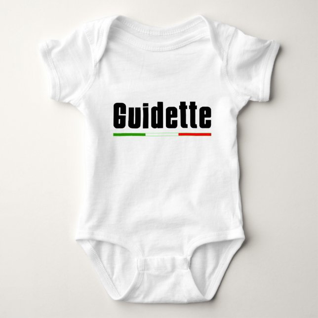 GUIDETTE BABY STRAMPLER (Vorderseite)