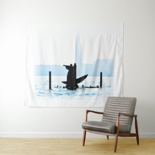 GUIDING HAND Large Tapestry Wandteppich