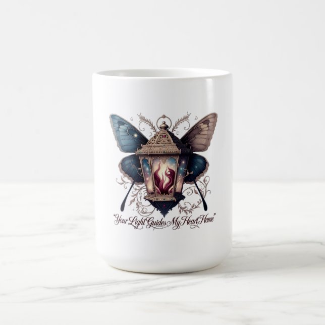 Guiding Light Eternal Flame Lantern Romance Gifts  Kaffeetasse (Mittel)