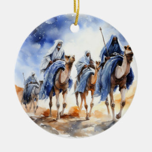 "Guiding Star - Three Wise Men Ornament" Keramik Ornament