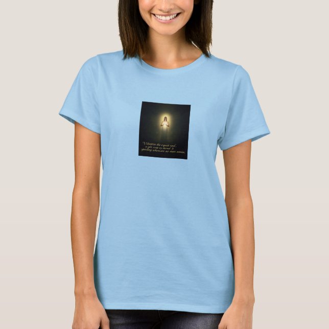 "Guiding the Darkness"  T-Shirt (Vorderseite)