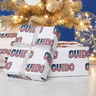 Guido Vorname Name USA US Geschenkpapier Papier