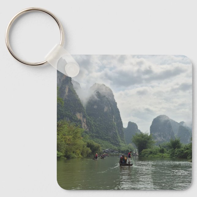 Guilin, China 2-seitiger Schlüsselanhänger (Vorderseite)