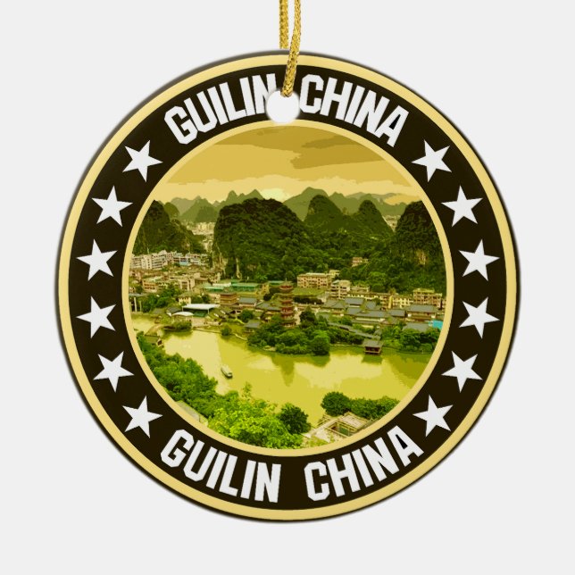 Guilin Keramik Ornament (Vorne)