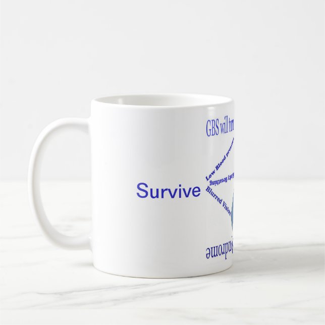 Guillain Barre ` Syndrom-Kaffee-Tasse Kaffeetasse (Links)