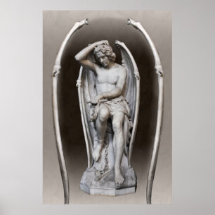 Guillaume Geefs Lucifer CC0286 Poster 36 in 91cm