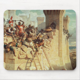 Guillaumede Clermont, das Ptolemais verteidigt Mousepad