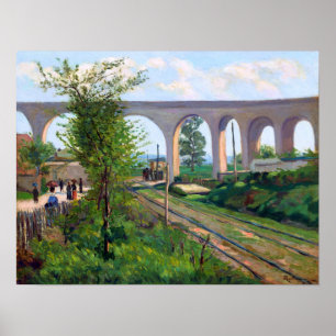 Guillaumin - Arcueil Aqueduct Sceaux Bahn Poster