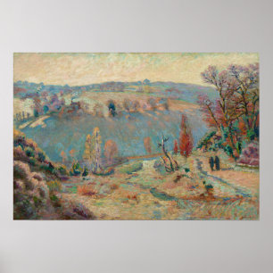 Guillaumin - Weißer Frost im Sedelle Tal Poster