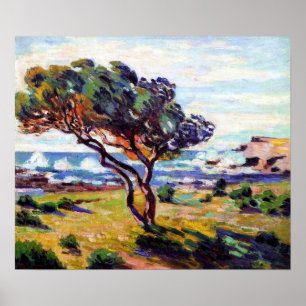 Guillaumin - Wind Gusts Le Brusc 1911 Poster