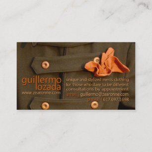 Guillermo Lozada   Zearonne.com Terminkarte