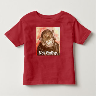 Guilty Monkey Kleinkind T-shirt
