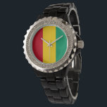 Guinea Armbanduhr<br><div class="desc">Ein ideales Geschenk für alle,  die Patrioten ihres Landes sind!</div>