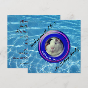 Guinea aus Party Einladung