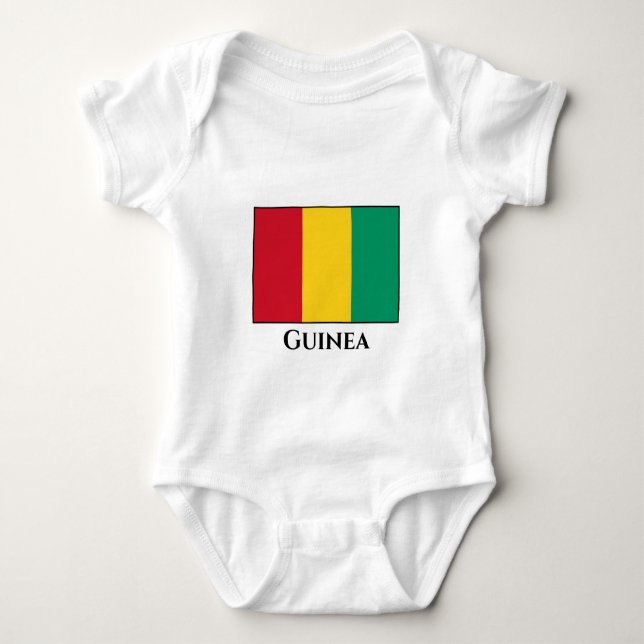 Guinea Baby Strampler (Vorderseite)