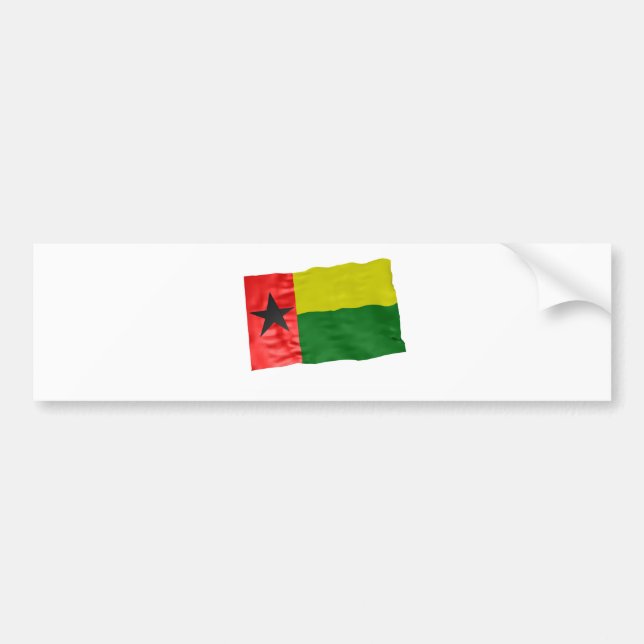 Guinea-Bissau Autoaufkleber (Vorne)