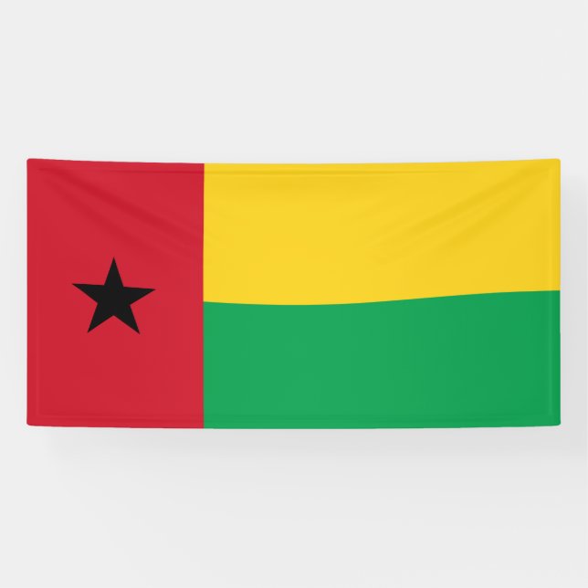 Guinea Bissau Banner (Horizontal)