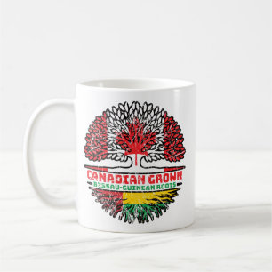 Guinea-Bissau-Bissau-guineischer kanadischer Baum Kaffeetasse