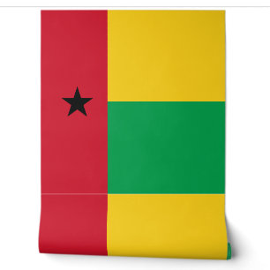 Guinea-Bissau-Flagge Tapete