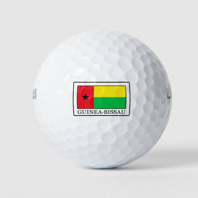 Guinea Bissau Golfball (Vorderseite)
