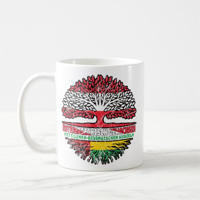 Guinea-Bissau Guinea-bissauisch Österreich Kaffeetasse (Links)