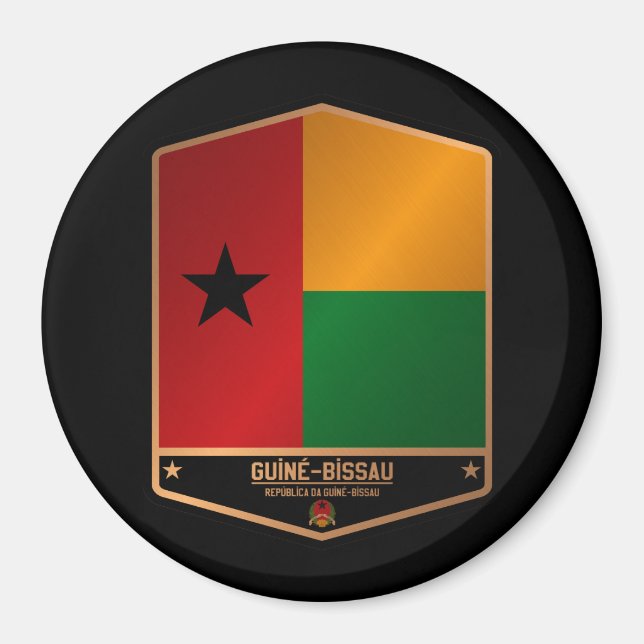 Guinea-Bissau Magnet (Vorne)