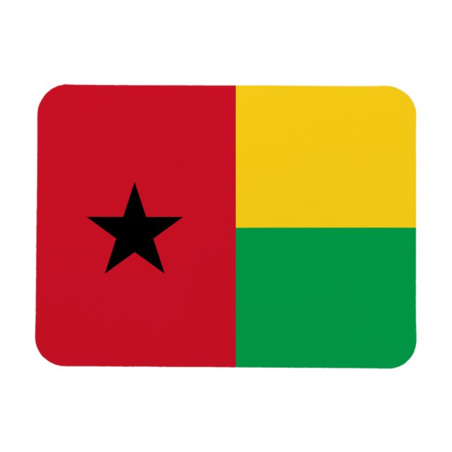 Guinea Bissau Magnet (Horizontal)