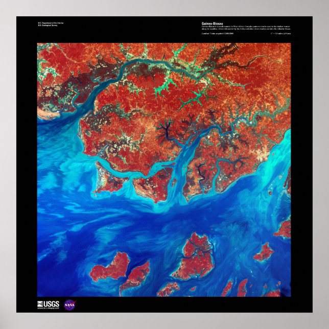 Guinea Bissau Poster (Vorne)