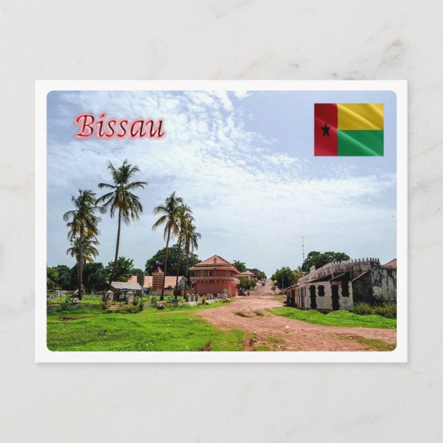 Guinea-Bissau - Postkarte (Vorderseite)