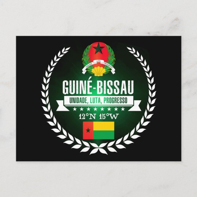 Guinea-Bissau Postkarte (Vorderseite)