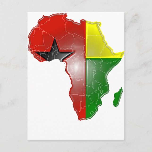 Guinea-Bissau Postkarte (Vorderseite)