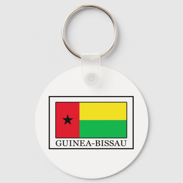 Guinea-Bissau Schlüsselanhänger (Vorderseite)