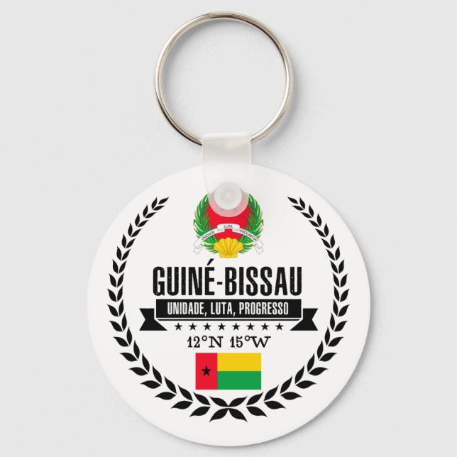 Guinea-Bissau Schlüsselanhänger (Vorderseite)