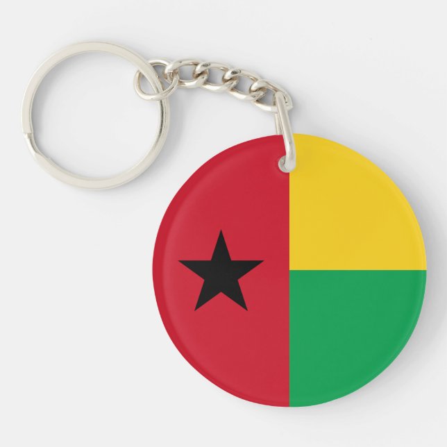 Guinea Bissau Schlüsselanhänger (Vorderseite)